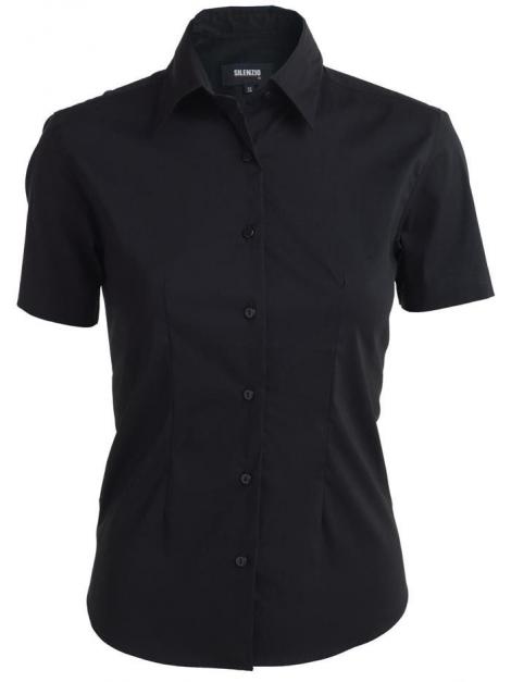 Koszula damska Stretch z krótkimi rękawami
