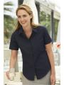 Fruit Ladies Poplin Short Sleeve Shirt